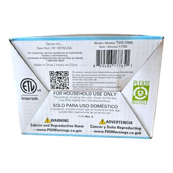 NEW So Yummy Bella Nonstick Mini Christmas Snowman Waffle Maker in Red - Picture 7 of 7